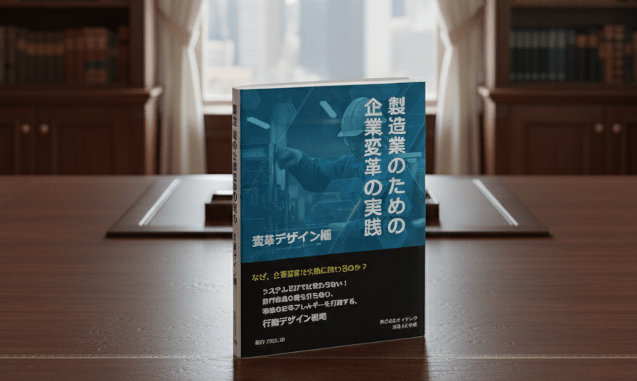 製造業のための企業変革の実践 表紙
